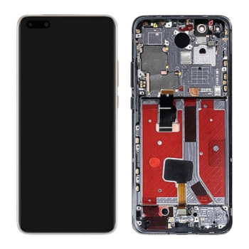 LCD Complete  with Frame for Huawei P40 Pro - Color: Black