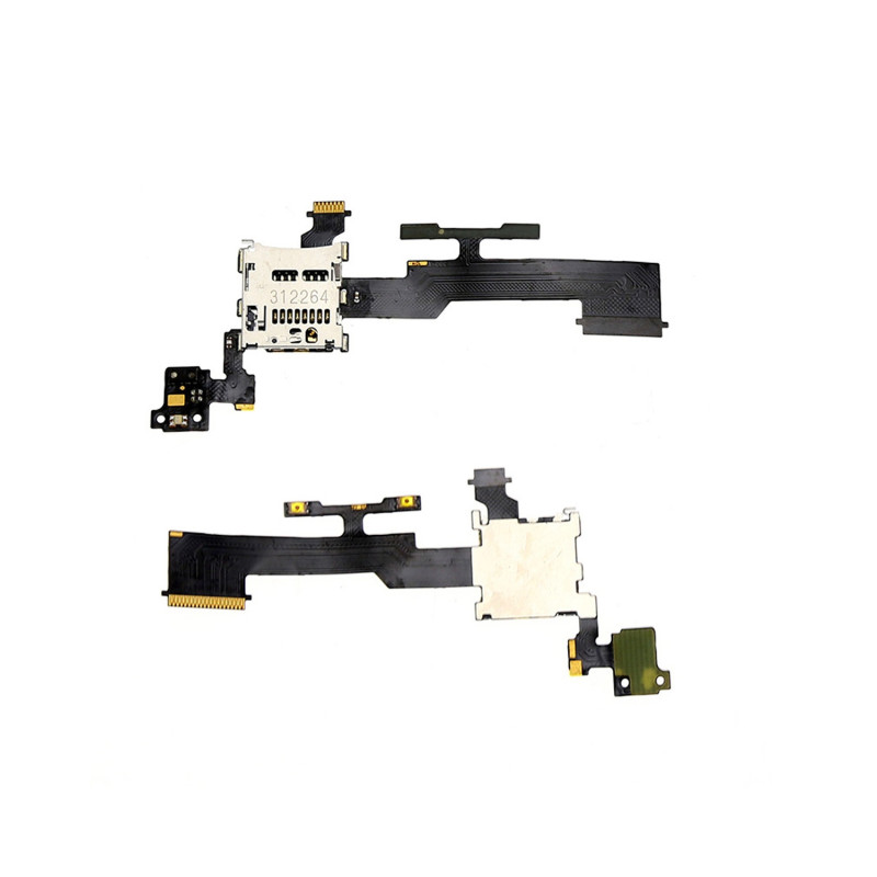 Καλωδιοταινία με διακόπτη on/off και πλήκτρα έντασης για HTC ONE M8 VOLUME FLEX