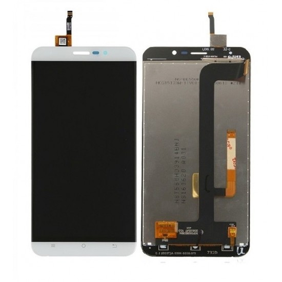 Οθόνη LCD με Μηχανισμό Αφής για Cubot Dinosaur 4G - Χρώμα: Λευκό