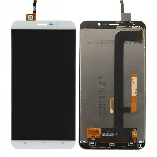 LCD Complete for Cubot Dinosaur 4G - Color: White