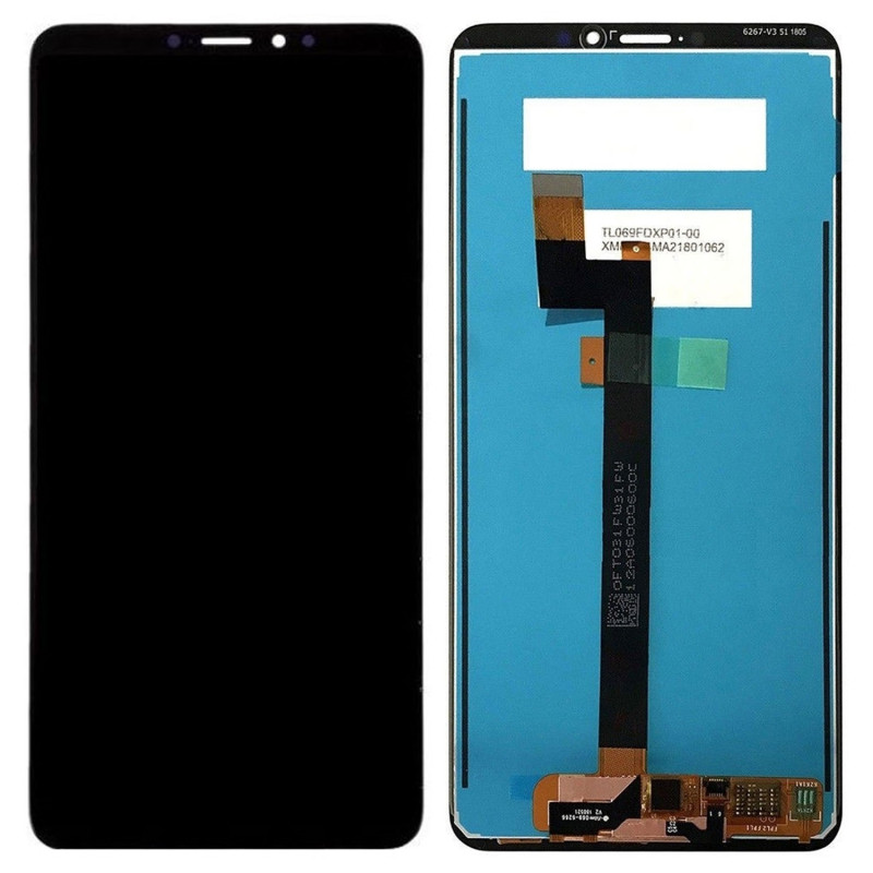 OEM LCD Complete for Xiaomi MI MAX 3 - Color: Black