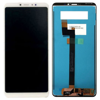 OEM LCD Complete for Xiaomi MI MAX 3 - Color: White