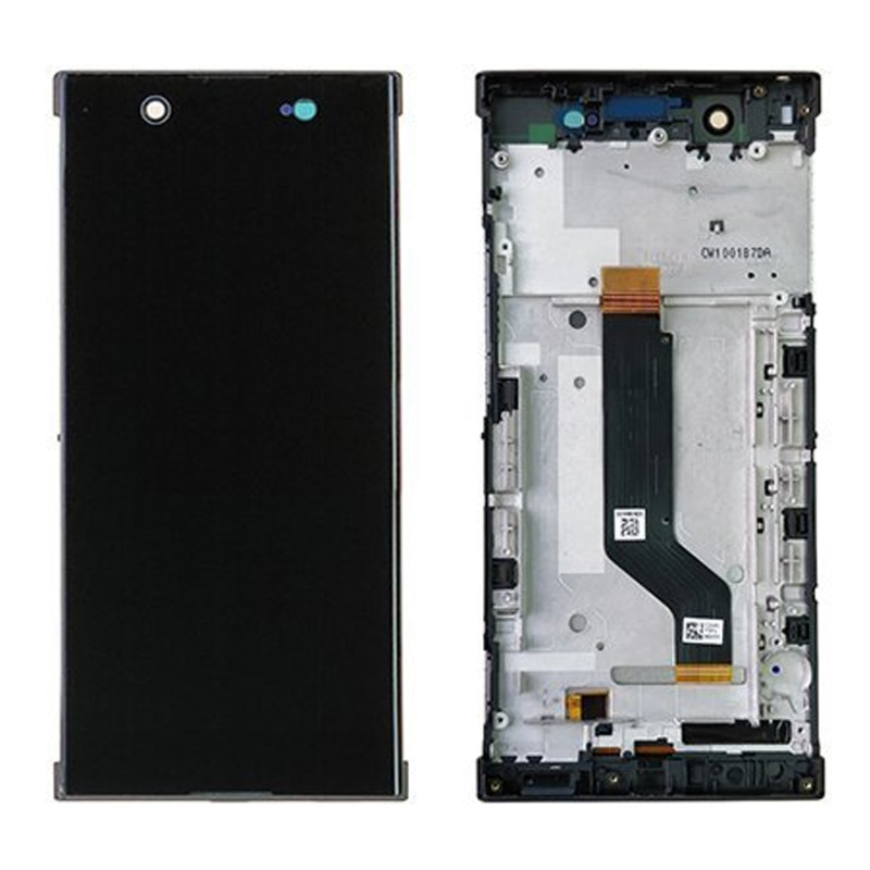 LCD Complete with Frame for Sony XA1 Ultra F3213 – Color: Black