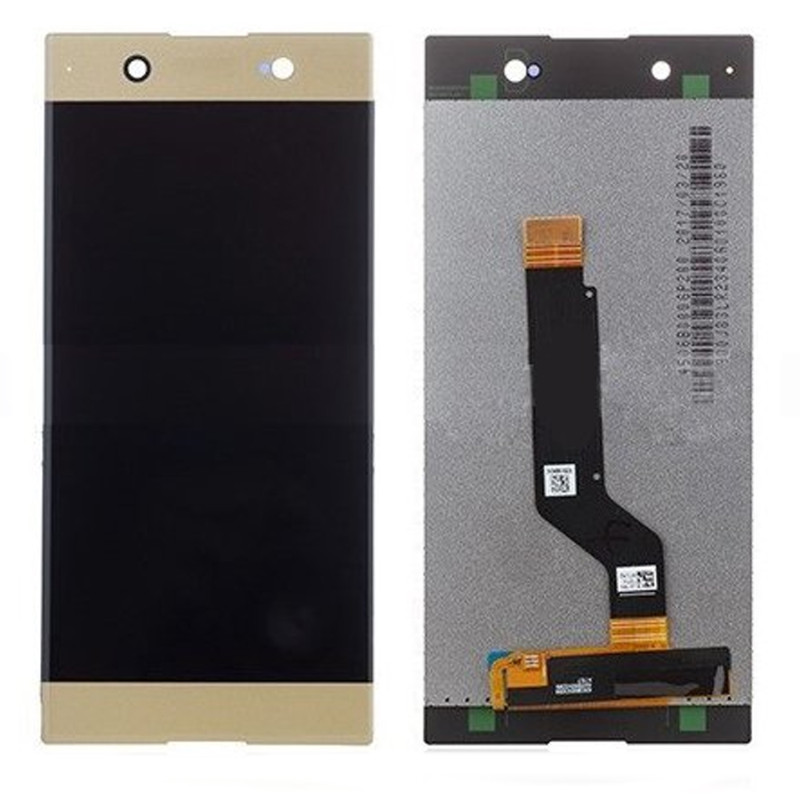 IPS LCD Complete for Sony Xperia XA1 Ultra - Color: Gold