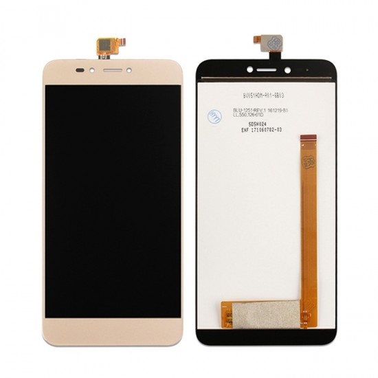 Οθόνη LCD με Μηχανισμό Αφής για Wiko Upulse - Χρώμα: Χρυσό Οθόνη LCD με Μηχανισμό Αφής για Wiko Upulse - Χρώμα: Χρυσό