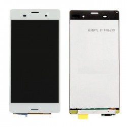 Οθόνη LCD με Μηχανισμό Αφής για Sony Xperia Z3 (D6653) - Χρώμα: Λευκό