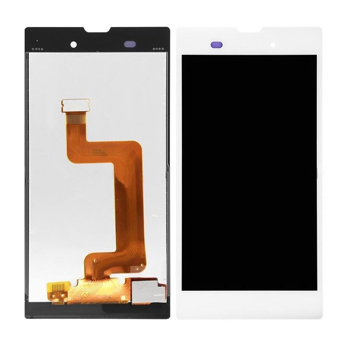 LCD Complete for Sony T3 (D5103) - Color: White
