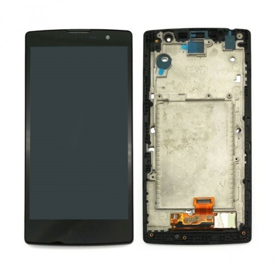 Οθόνη LCD με Μηχανισμό Αφής και Πλαίσιο για LG Magna G4C H525 / H500 / H502 / C90 - Χρώμα: Μαύρο Οθόνη LCD με Μηχανισμό Αφής και Πλαίσιο για LG Magna G4C H525 / H500 / H502 / C90 - Χρώμα: Μαύρο