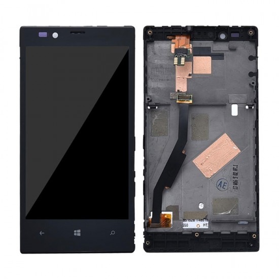 Οθόνη LCD με Μηχανισμό Αφής και Πλαίσιο για Nokia Lumia 720 - Χρώμα: Μαύρο Οθόνη LCD με Μηχανισμό Αφής και Πλαίσιο για Nokia Lumia 720 - Χρώμα: Μαύρο