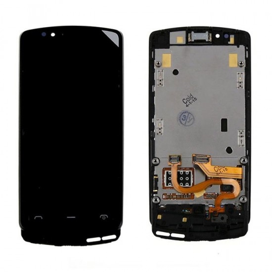 Οθόνη LCD με Μηχανισμό Αφής και Πλαίσιο για Nokia Lumia 700 - Χρώμα: Μαύρο Οθόνη LCD με Μηχανισμό Αφής και Πλαίσιο για Nokia Lumia 700 - Χρώμα: Μαύρο
