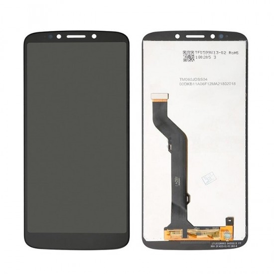 OEM Οθόνη LCD με Μηχανισμό Αφής για Motorola Moto E5 Plus XT1924 - Χρώμα: Μαύρο