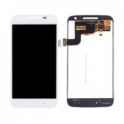 Οθόνη LCD με Μηχανισμό Αφής για Motorola Moto G4 Play XT1602 - Χρώμα: Λευκό