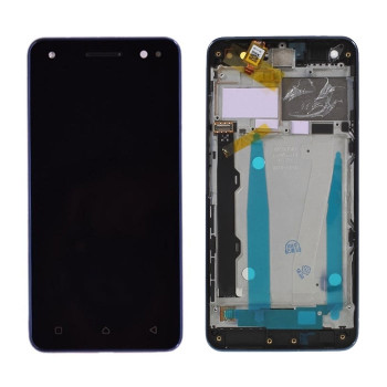 LCD Complete with Blue Frame for Lenovo Vibe S1 Lite(S1LA40) - Color: Black