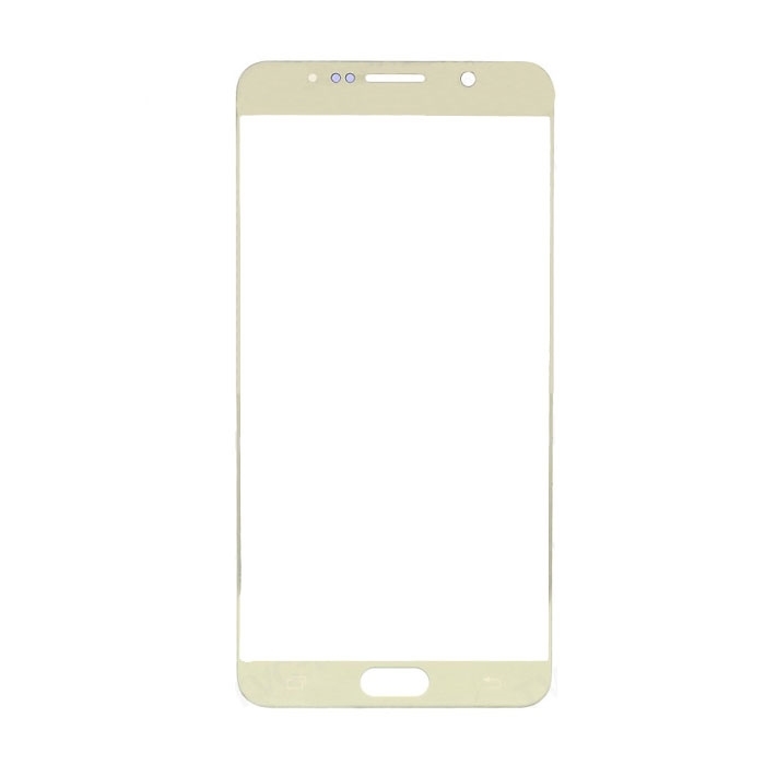 Lens Glass for Samsung Galaxy Note 5 N920F - Color: Gold