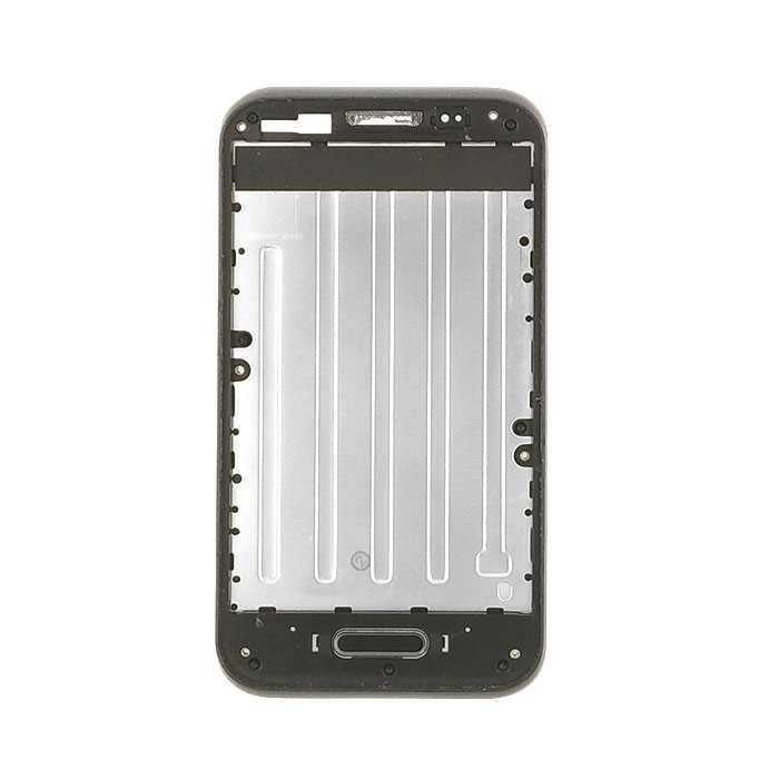 Front Frame LCD with Home Button for LG L40 D160 - Color: Black