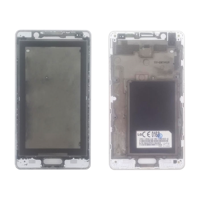 Front Frame LCD for LG P710 - Color: White