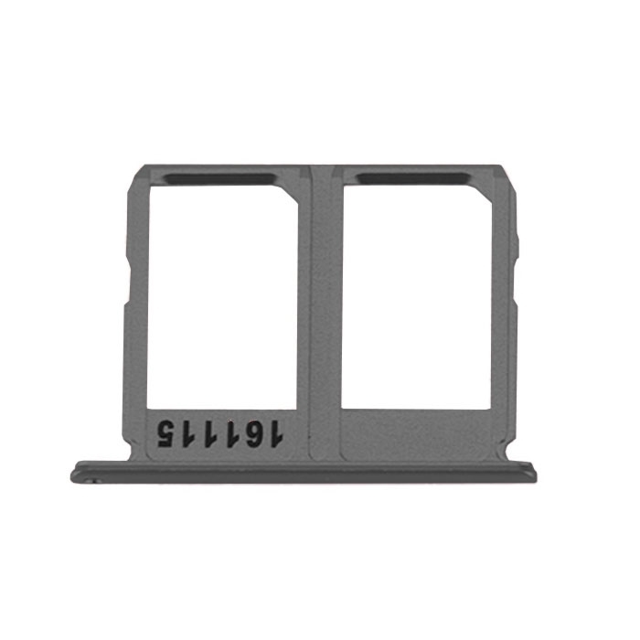SIM Tray Dual SIM for Samsung Galaxy C9 C9000 / C9 Pro - Color: Black
