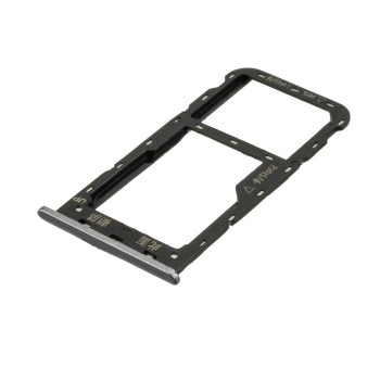 SIM Tray Dual SIM and SD for Huawei Honor 6A - Color: Black