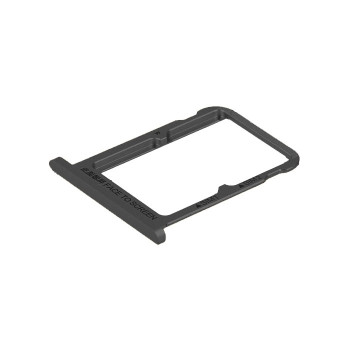 Dual SIM Tray for Xiaomi MI A2 - Color: Black