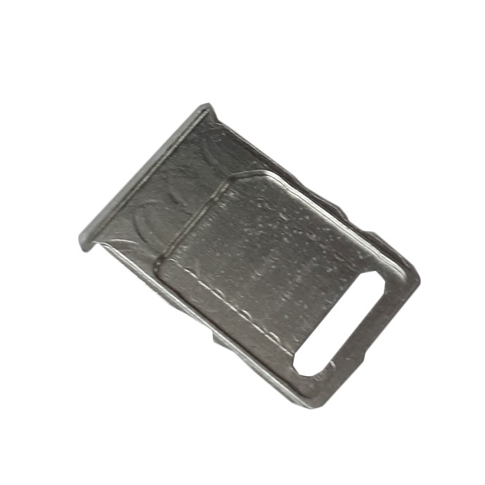 Sim Tray Dual Sim for Nokia 3.1 Plus - Color: Silver