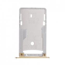 Υποδοχή κάρτας Dual SIM και SD Tray για Xiaomi Redmi Pro - Χρώμα: Χρυσό