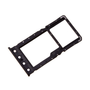 Single SIM and SD Tray for Xiaomi Redmi 6/6A - Color: Black