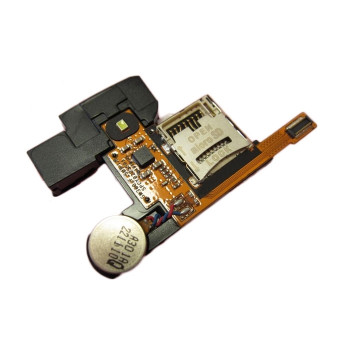 SD Card Holder and Vibration Motor Flex for LG GM360