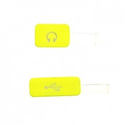 Καλυμμά Θύρας Ακουστικών Και Φόρτισης /  Audio Jack and Charging Port Dust Plug για Alcatel 7048D