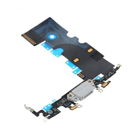 Καλωδιοταινία Φόρτισης / Charging Flex για iPhone 8 - Χρώμα: Λευκό