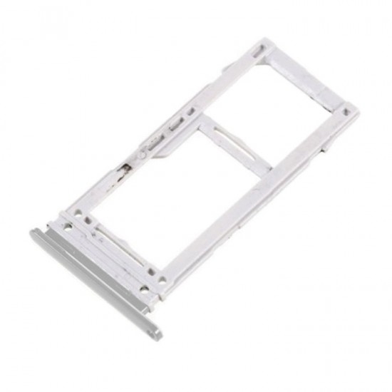 Υποδοχή Κάρτας Dual SIM και SD (SIM Tray) για Samsung Galaxy S10 Plus SM-G975 - Χρώμα: Ασημί Υποδοχή Κάρτας Dual SIM και SD (SIM Tray) για Samsung Galaxy S10 Plus SM-G975 - Χρώμα: Ασημί
