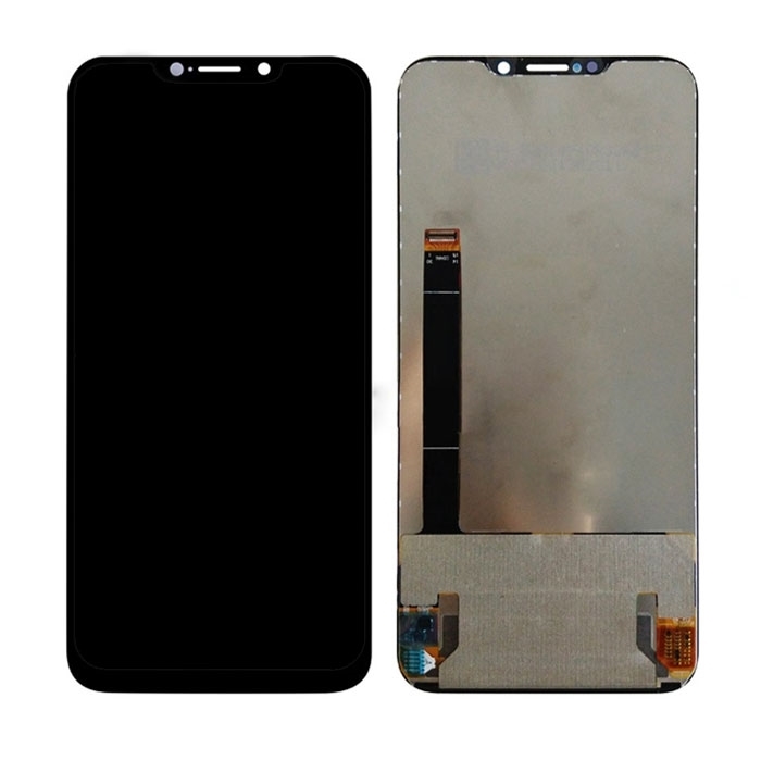 LCD Complete for Meizu X8  - Color: Black