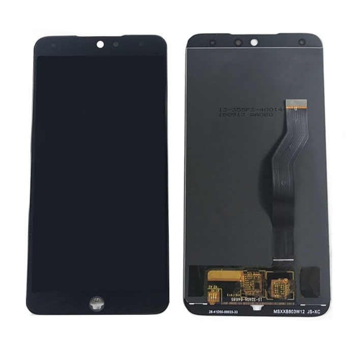 LCD Complete for Meizu 15 Lite - Color: Black