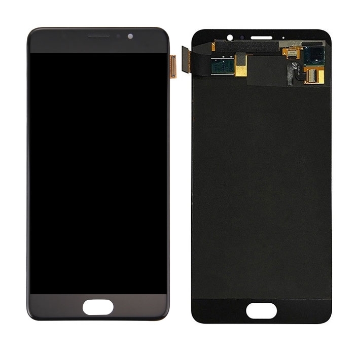 LCD Complete for Meizu Pro 6 Plus - Color: Black