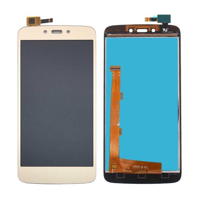 LCD Complete for Motorola Moto C - Color: Gold