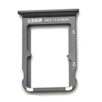 Dual SIM Tray for Xiaomi Mi 9 SE  - Color: Black