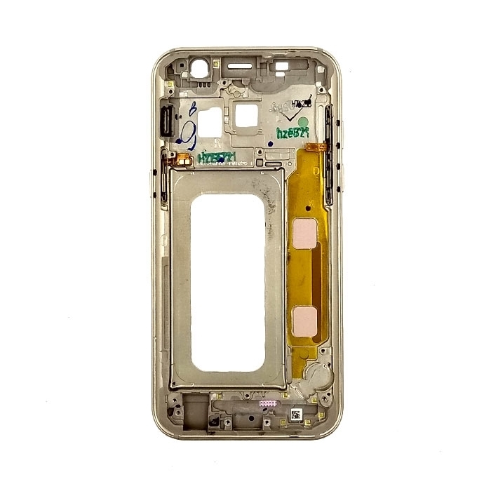 Middle Frame for Samsung Galaxy A3 2017 A320F - Color: Gold