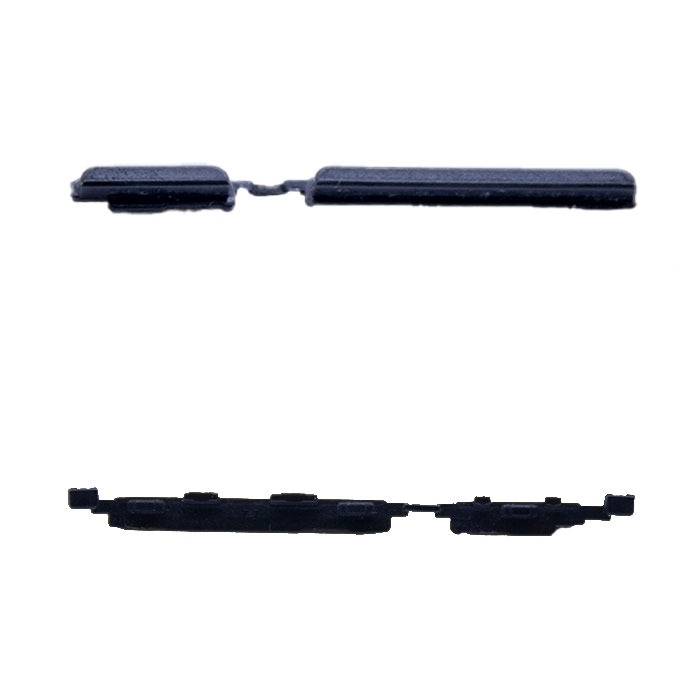 Side Buttons for Alcatel Pixi 4 - Color: Black