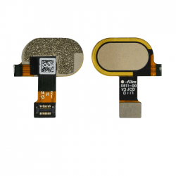 Καλωδιοταινία Δαχτυλικoύ Αποτυπώματος / Fingerprint Flex για Motorola Moto E4 Plus XT1771 - Χρώμα: Χρυσό