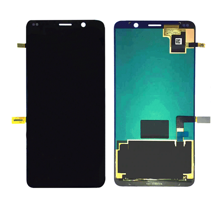 LCD Complete for Nokia 9 - Color: Black