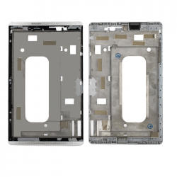 Μπροστινό Πλαίσιο Οθόνης Front LCD Frame για HP Slate 7 VoiceTab - Χρώμα: Ασημί