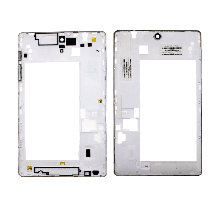 Middle Frame with Camera Lens for HP Slate 7 Voice Tab - Color: Silver