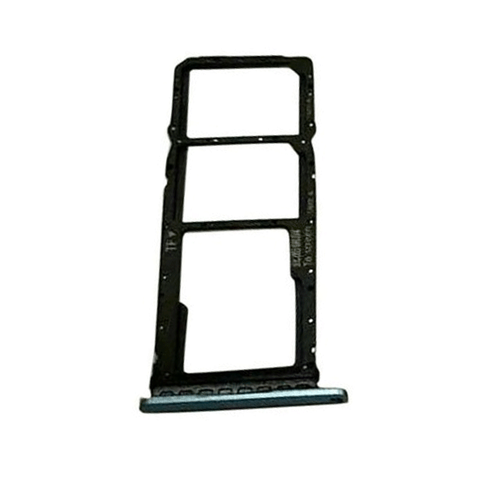 SIM Tray Dual SIM and SD  for Huawei P40 Lite Ε - Color: Blue