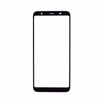 LCD Lens for Samsung Galaxy A6 Plus 2018 A605F  - Color: Black