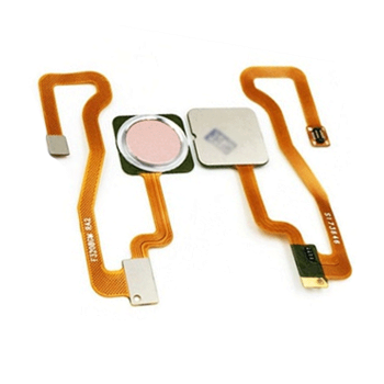 Home Button Fingerprint Flex for Xiaomi Note 5Α Prime  - Color: Pink