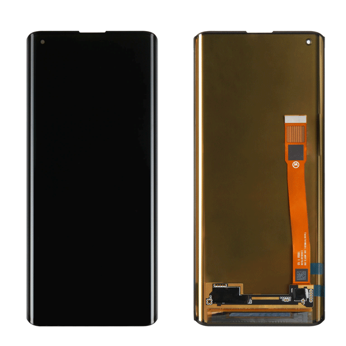 LCD Complete for Motorola Moto Edge XT2063-3 - Color: Black