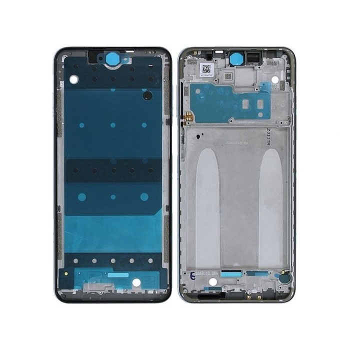 Front Frame LCD for Xiaomi Redmi Note 9S - Color: Black