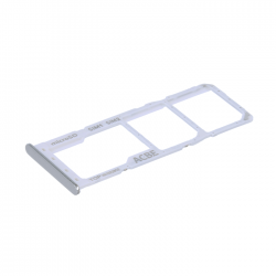 Υποδοχή Κάρτας Dual SIM και SD (SIM Tray) για Samsung Galaxy A32 SM-A325F - Χρώμα: Λευκό