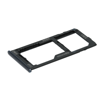 SIM Tray Dual SIM και SD for Samsung Galaxy A42 SM-A426B - Color: Black