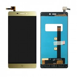 Οθόνη LCD με Μηχανισμό Αφής για ZTE Blade V580 - Χρώμα: Χρυσό