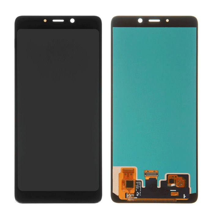 OLED LCD Complete with Touch Screen for Samsung Galaxy A9 2018 A920F - Color: Black
